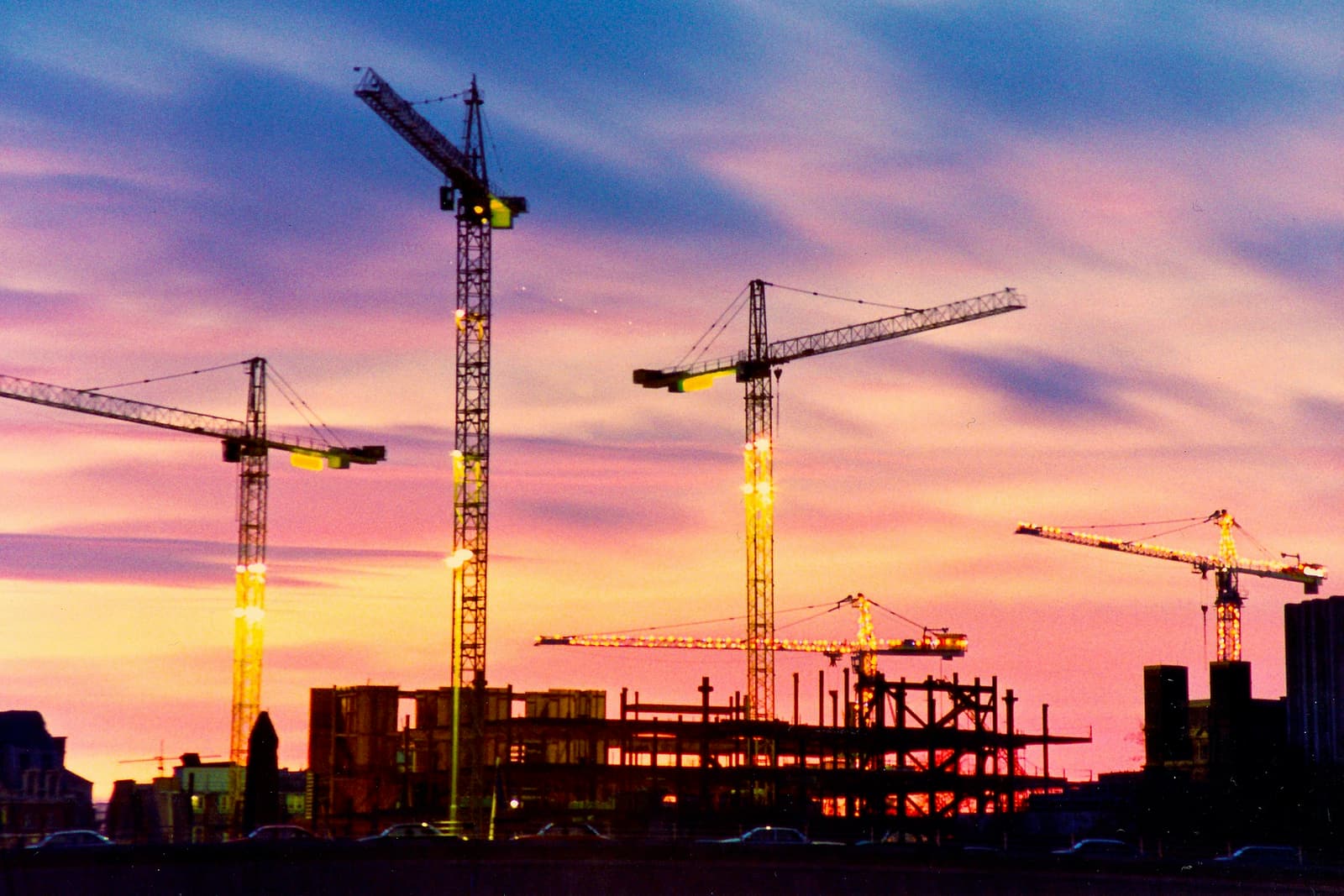 New factory under construction